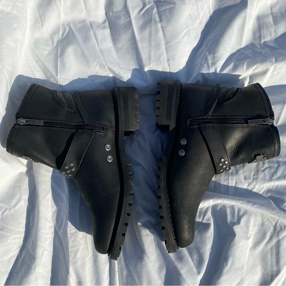 HARLEY-DAVIDSON® WOMEN'S BRANTLEY 5-INCH LEATHER MOTORCYCLE BOOTS - Picture 8 of 11